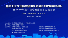 中国轮胎企业排名正式发布并举行授牌仪式